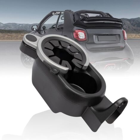 Getränkehalter Mittelkonsole für Benz 2007-, Smart Fortwo 451 A4518100370, Becherhalter, Schwarz