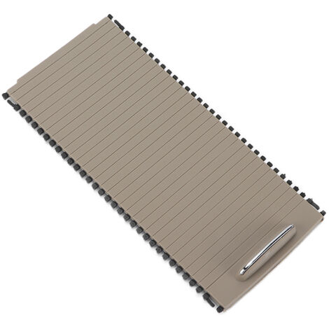 Getränkehalterabdeckung für Mercedes C/E-Klasse W204 W212 Mittelkonsole (Beige)