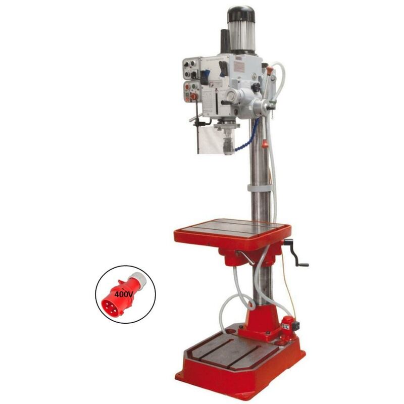 Getriebebohrmaschine mit xl bohrtisch Holzmann ZS50APS 400V