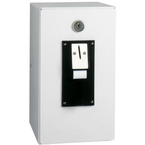 Gettoneria singola per comando doccia Idral 02605  Bianco - Lamiera