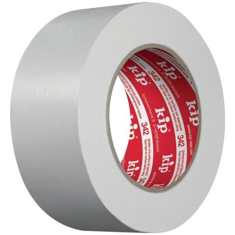 Gewebeteppichband 342 Länge 25 m Breite 50 mm weiß