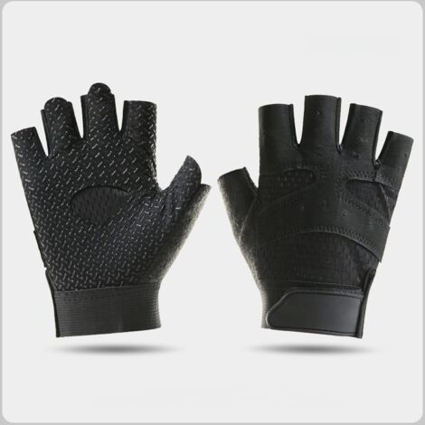 Gewichtheberhandschuhe für Damen und Herren (gepolstert) – Fitnessstudio, Sport, Gewichtheberhandschuhe – Trainingszubehör