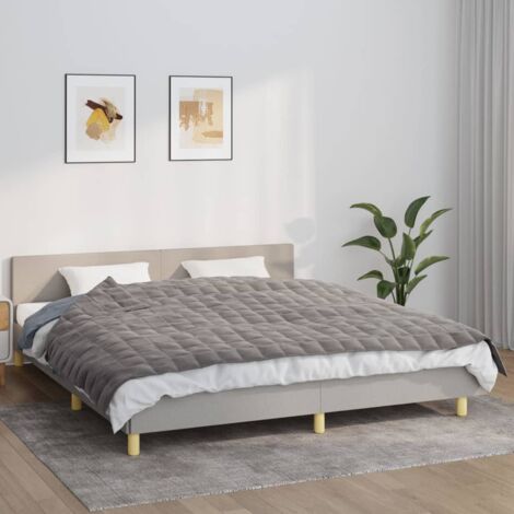 Gewichtsdecke Blau 122x183 Cm 9 Kg Stoff - Gewichtsdecke - Schlafdecke