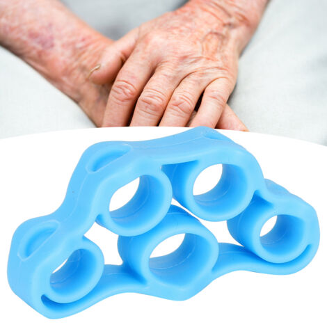Gewichtsring für Finger und Handgelenk, tragbarer blauer Widerstandsring zur Muskelstärkung