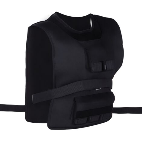 Gewichtsweste 15 KG / 20 KG / 30 KG verstellbare Trainingsweste mit herausnehmenbar Gewichten Laufweste Damen Herren für Muskelaufbau Krafttraining, Laufen, Fitness, Cross Training