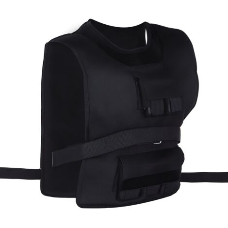 Gewichtsweste 15 KG / 20 KG / 30 KG verstellbare Trainingsweste mit herausnehmenbar Gewichten Laufweste Damen Herren für Muskelaufbau Krafttraining, Laufen, Fitness, Cross Training