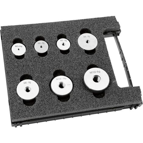 Gewinde-Gutlehrring-Set 6g M3-M12 FORMAT