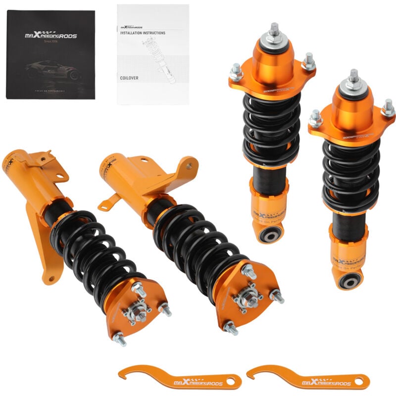 Image of Gewindefahrwerk for Honda Civic VII 2001-2005 EM2 ES ET Coupe Limousine DX/EX/GX