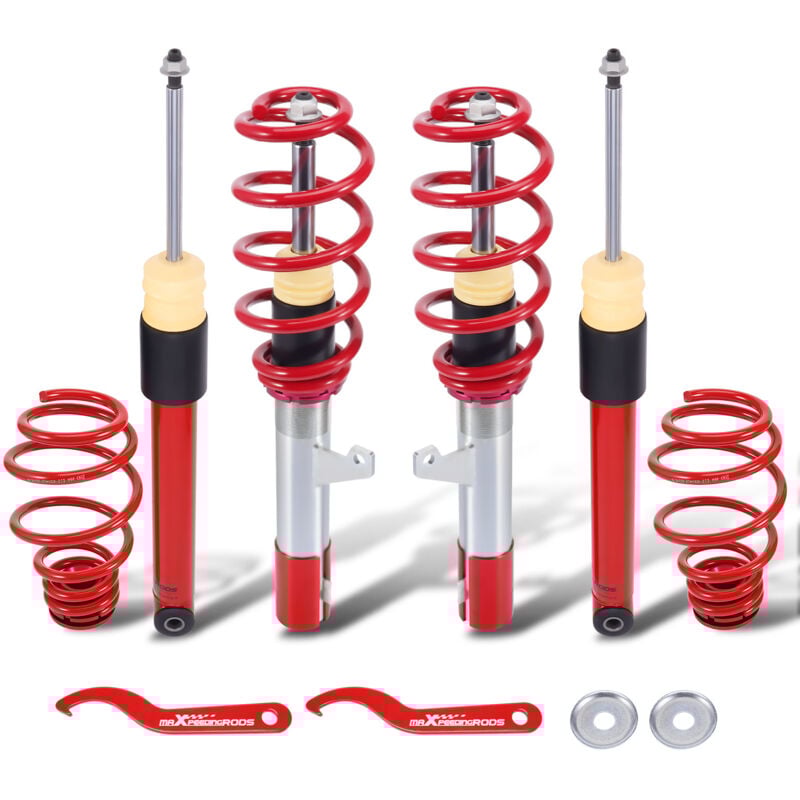 Image of Gewindefahrwerk for vw Passat B6 cc eos Tiguan Beetle Höhenverstellbar 2006-2014