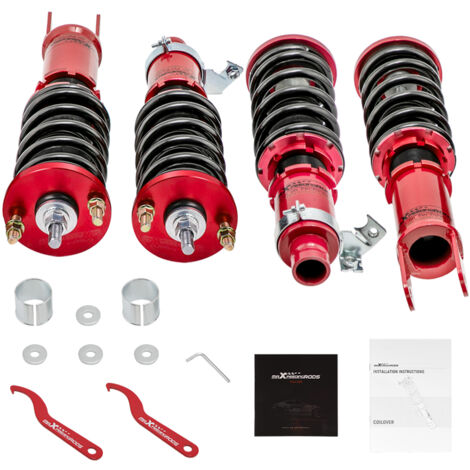 Gewindefahrwerk Stoßdämpfer Für Honda Civic EG1 EG2 EG3 EG4 EG5 Acura IntegraGewindefahrwerk Stodmpfer for Honda Civic EG1 EG2 EG3 EG4 EG5 Acura Integra