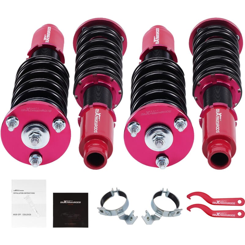 Image of Gewindefeder- Stoßdämpferbaugruppe for Honda Accord DX/EX/LX CD5 CD7 1990-1997