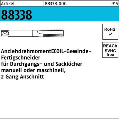 Gewindefertigbohrer R 88339 M18 Stahl 1 Stück AMECOIL