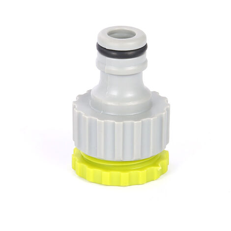 Gewindefittings für Wasserleitungen, Universalfittings für 4- und 6-Punkt-Armaturen, Schnellkupplungen, kurze Gewindefittings, 3er-Packung