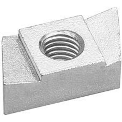 Gewindeplatte Typ 40/22 galZn M10 100 Stk
