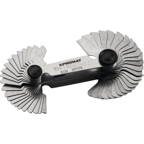Gewindeschablone M/G 60Grad/BSW 55Grad 52Blatt