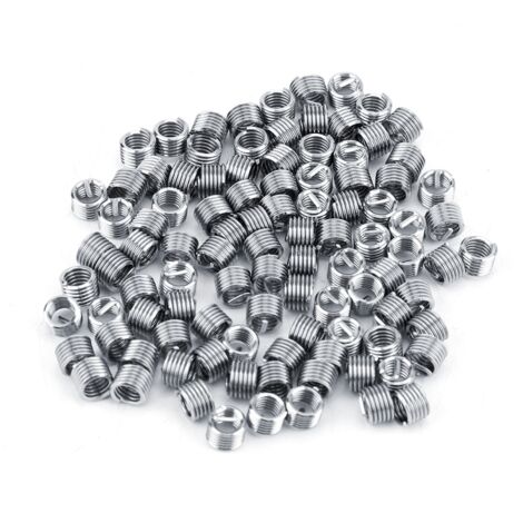 【Gewindeschneiden】 Gewindeeinsätze SS304 M40,71,5D, 100 Stück, für Aluminium, Reparatur, Verstärkung