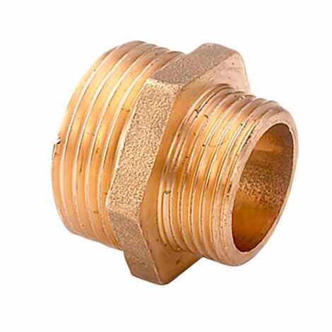 Gewindeschneider Gegen-Gewinde Reduziert 1/2 X 1 Messing