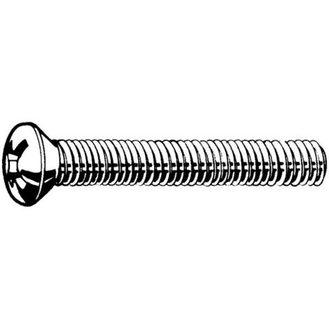 Gewindeschrauben Linsensenkkopf M3x25 Edelstahl A2 70 DIN966 Kreuz PH 200 Stk