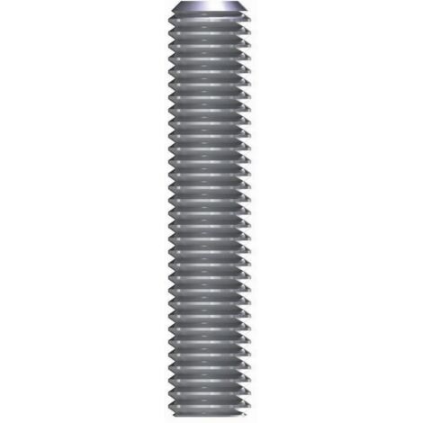 Gewindestangen V2A 1m Ø 8 mm Edelstahl A2, gebeizt, passiviert, lose
