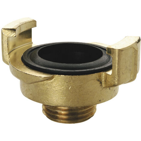 Gewindestück mit AG 1/2", Nockenw. 40 mm ähnl. GEKA, mess. roh, NBR, ASW  805712