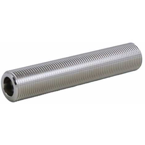 Gewindestutzen, Gewinderohre - beidseitig Einstich, NW 10mm - 5/8 Zoll Gewinde, 110mm