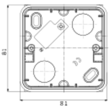Gewiss AUFPUTZDOSE FÜR  STECKDOSE MIT RCD UND UP-RCD - IP44, GW95527