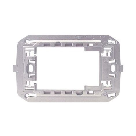 Gewiss CHORUS, grigio metallizzato chiaro lucido NA691