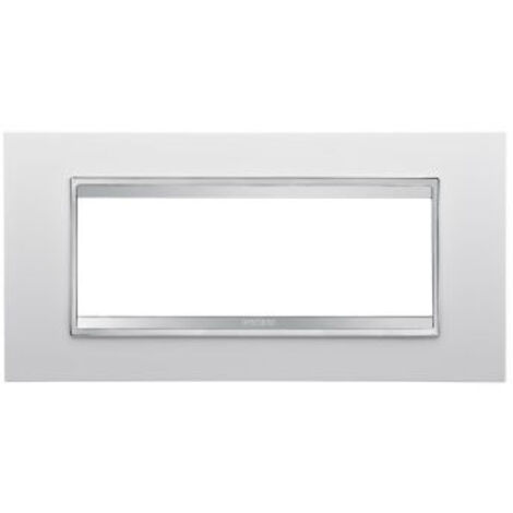 Gewiss Chorus Plaque LUX 6P blanc GW16206TB