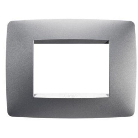 Gewiss Chorus Plaque ONE 3P couleur titane GW16103VT