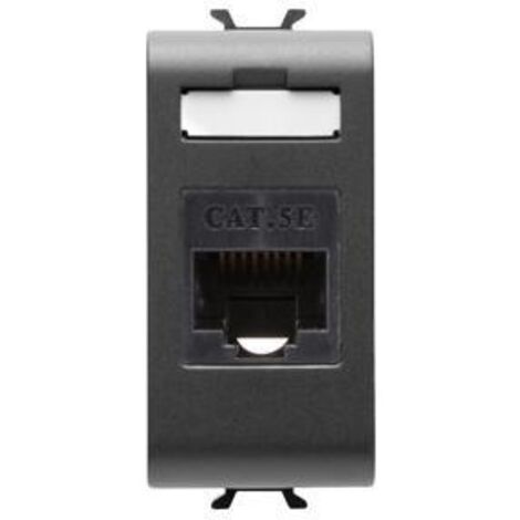 Gewiss Chorus presa RJ45 CAT 5E nero GW12421