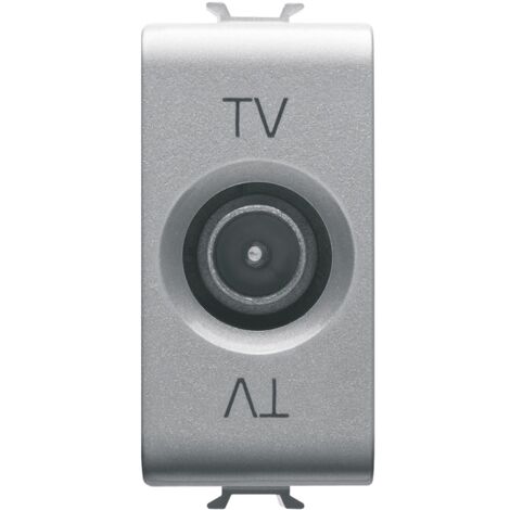 Gewiss Chorus titane prise TV directe GW14361