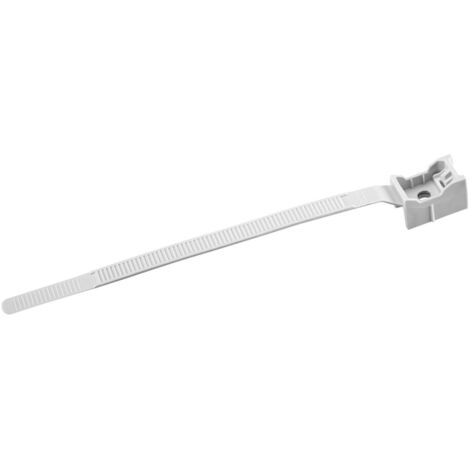 Gewiss – Collier à embase pour tubes 16 à 32 mm – Polyamide sans halogène – Conditionnement sachet de 100 unités – Fixation en saillie