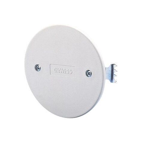 Gewiss – Couvercle à expansion pour boîte – diamètre 65mm – blanc – avec griffes – modèle rond