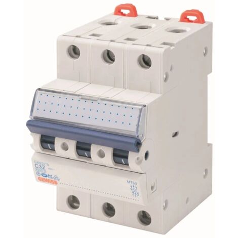 Gewiss DISJONCTEUR - MT 60 - 3P COURBE B 16A - 3 MOD, GW92267