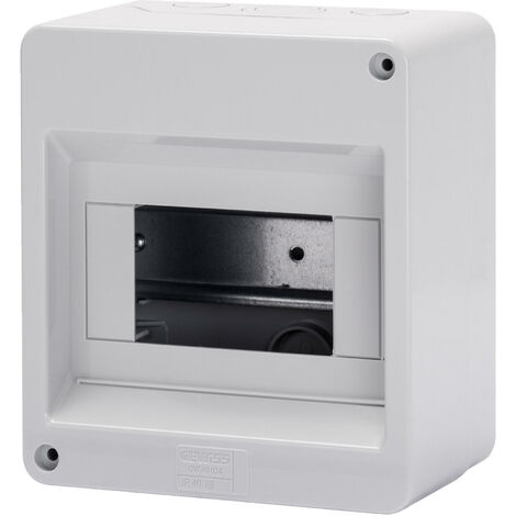 Gewiss GW-40024 Tableau de distribution mural 6M IP40 pour boîtier de bornier