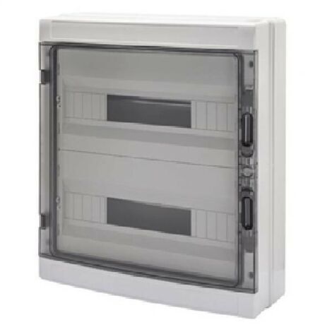 Gewiss GW-40107 Centralino Stagno Con Pareti Lisce 36M IP65 410x463x140 mm