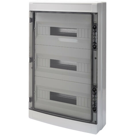 Gewiss GW-40108 Tableau Etanche Aux Murs Lisses 54M IP65