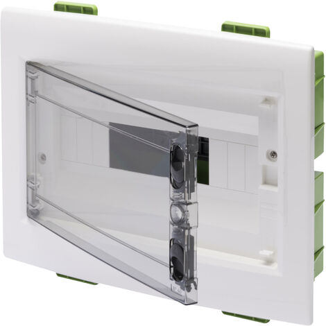 Gewiss GW-40605PM Gipskarton-Schaltschrank mit rauchfarbener transparenter Tür 12M IP40