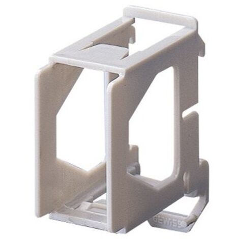 GEWISS GW26409 - Supporto per montaggio componenti Serie SYSTEM GUIDA DIN - 1 posto - 1,5Moduli DIN