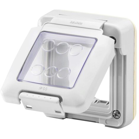1151-J Gewiss SERIE GW27 IP55 jaune Studio Lumière Avec Ampoule-utilisé
