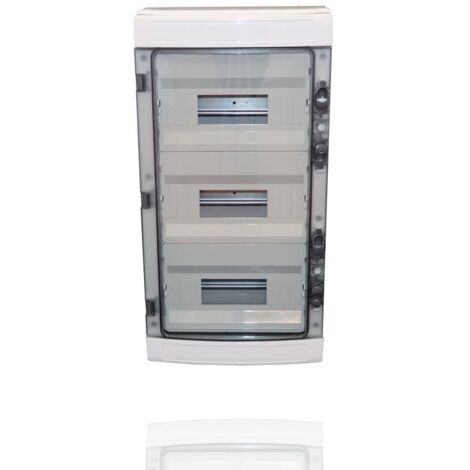 GEWISS GW40105 - Quadro di distribuzione da parete 36 moduli (12X3), IP65