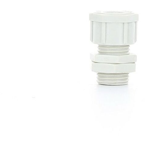 GEWISS GW52001 - Pressacavo in nylon - passo PG 7 - grigio ral 7035 - IP66 - confezione da 50pz