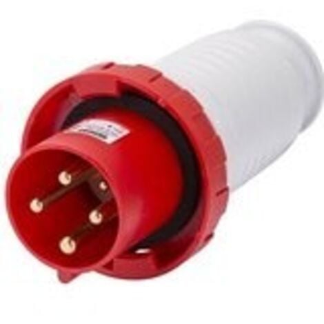 CEE In-line Socket 5 Pole 63A 400V 6h IP67 - Foto 3