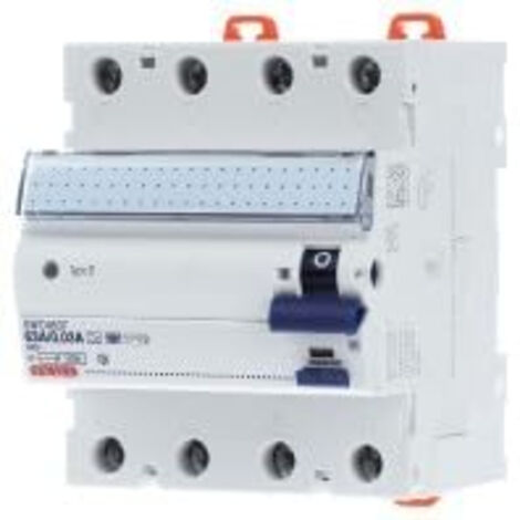 Gewiss INTERRUPTEUR DIFFÉRENTIEL – IDP 4P 63 A IMMUNITY TYPE B Idn=0,03 – 4 MODULES, GWD4537