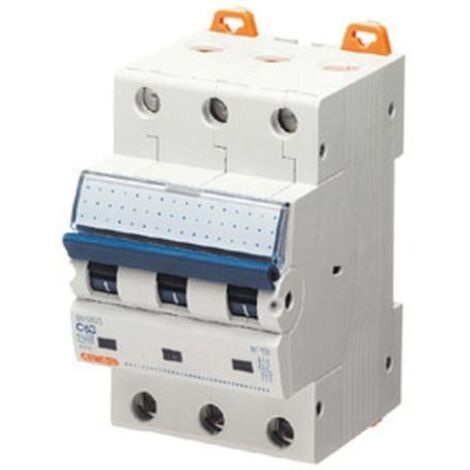 Gewiss LEITUNGSSCHUTZSCHALTER - MT 100 - 3P CHARAKTERISTIK C 32A - 3 TE, GW92670