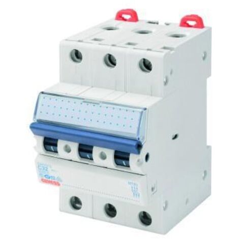 Gewiss LEITUNGSSCHUTZSCHALTER - MT 60 - 3P CHARAKTERISTIK C 10A - 3 TE, GW92066