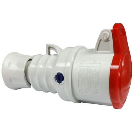 Gewiss mobile Steckdose 3P+E 16A IP44 rot 380V GW62008H