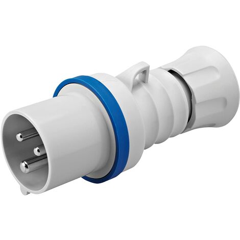 Gewiss mobiler Stecker 2P+E 32A IP44 blau 220V GW60015H