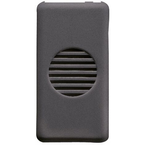 Gewiss ronzatore serie civile universale versione con tasto nero 230v -50hz 8 va system black
