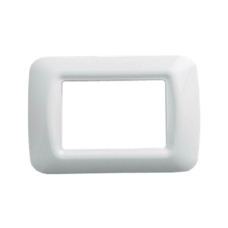 Placca Top system 3 Posti Colore Bianca Nuvola Gw22503 Gewiss